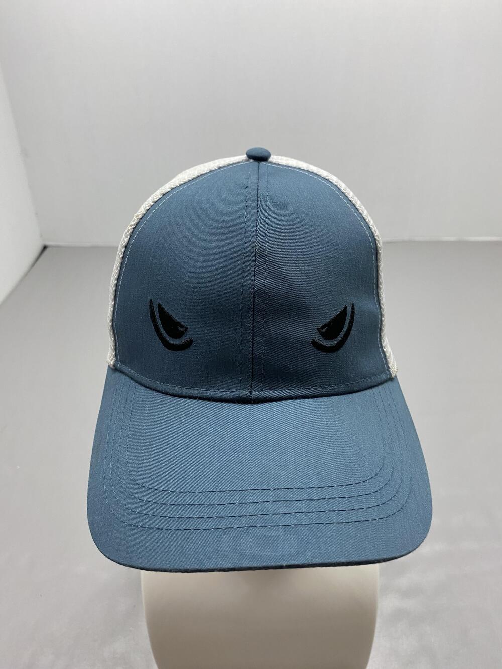 Mad Pelican Hat Cap Strap Back One Size Blue Trucker Mesh Breathable Mens